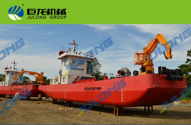 巨龍液壓吊車(chē)多功能工作船